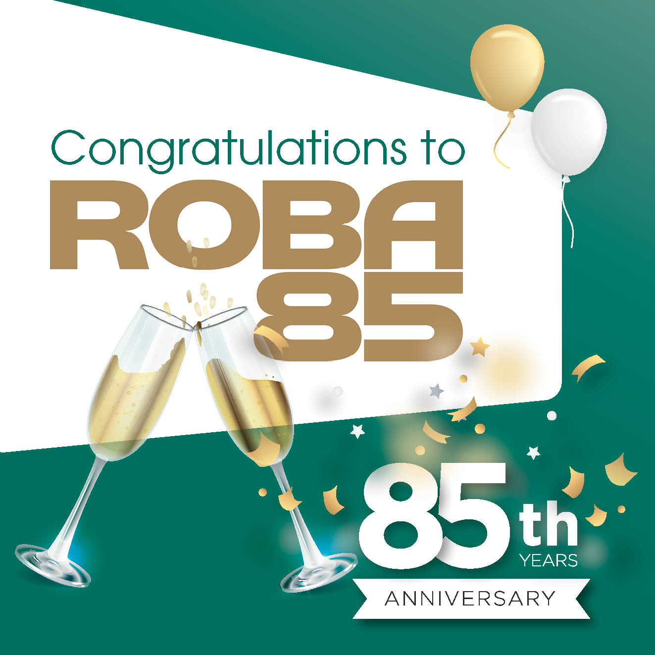 Roba Metals 85-jarig Jubileum