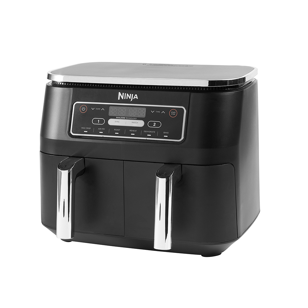 Ninja Foodi AirFryer AF300EU - Twee Kookvakken - 7.6 Liter - Zwart